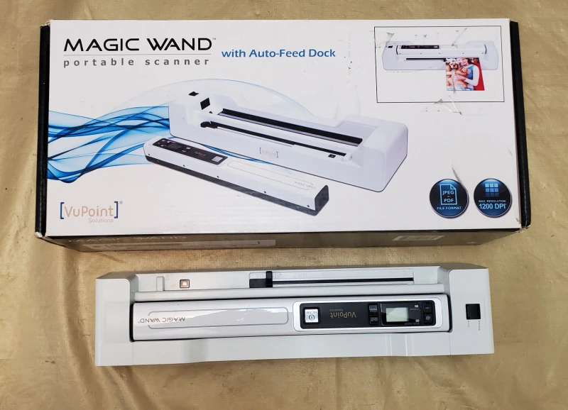 VuPoint Magic Wand Portable Scanner w/ Auto-Feed Dock - photo 5