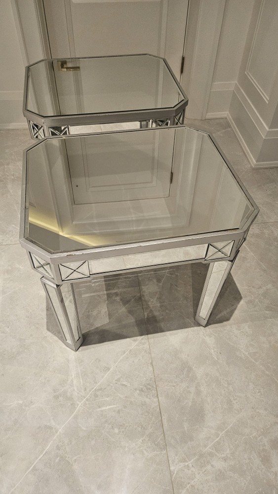 Mirrored Accent Tables - photo 3