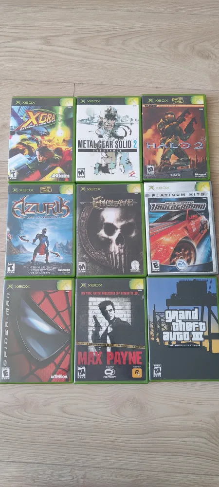 Xbox Game Bundle: Halo 2, Metal Gear Solid 2 & More! thumbnail