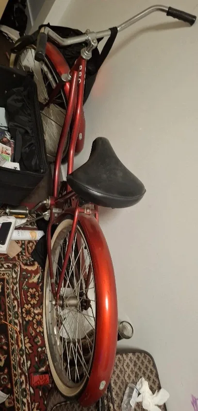 Red vintage style BRC Bicycle thumbnail