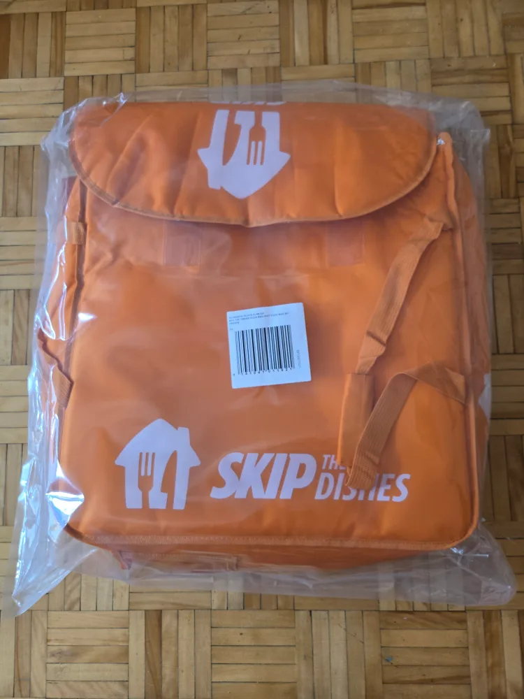 Skip The Dishes Insulated Pizza Delivery Bag - Orange thumbnail