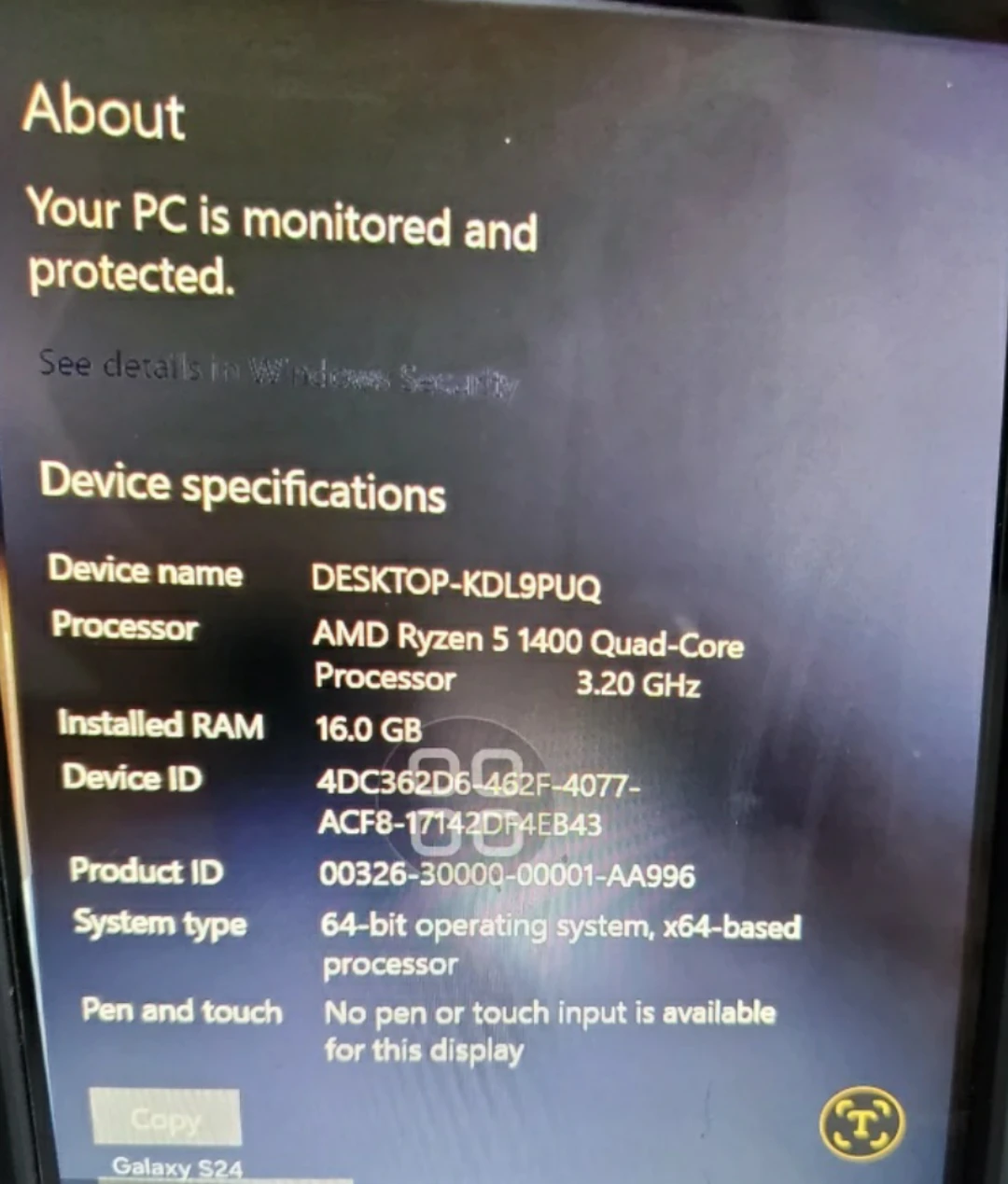AMD Ryzen 5 1400 Quad-Core Desktop PC - photo 3