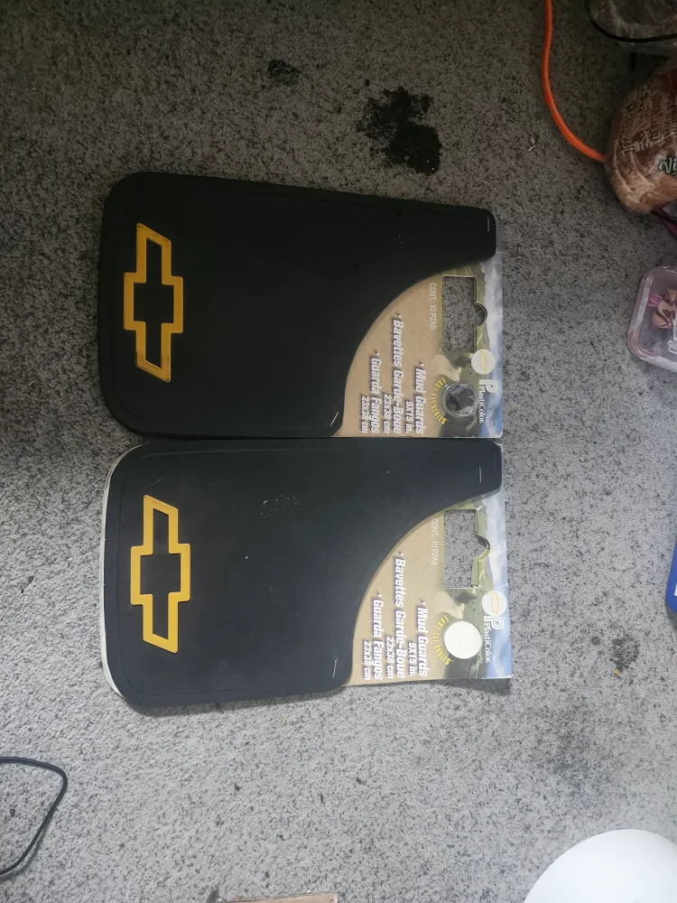 Chevrolet Mud Guards - Black thumbnail