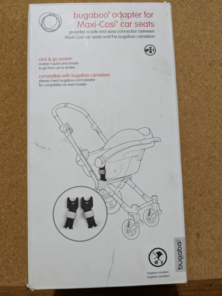 Bugaboo Cameleon Adapter for Maxi-Cosi Car Seat - Like New! - photo 3