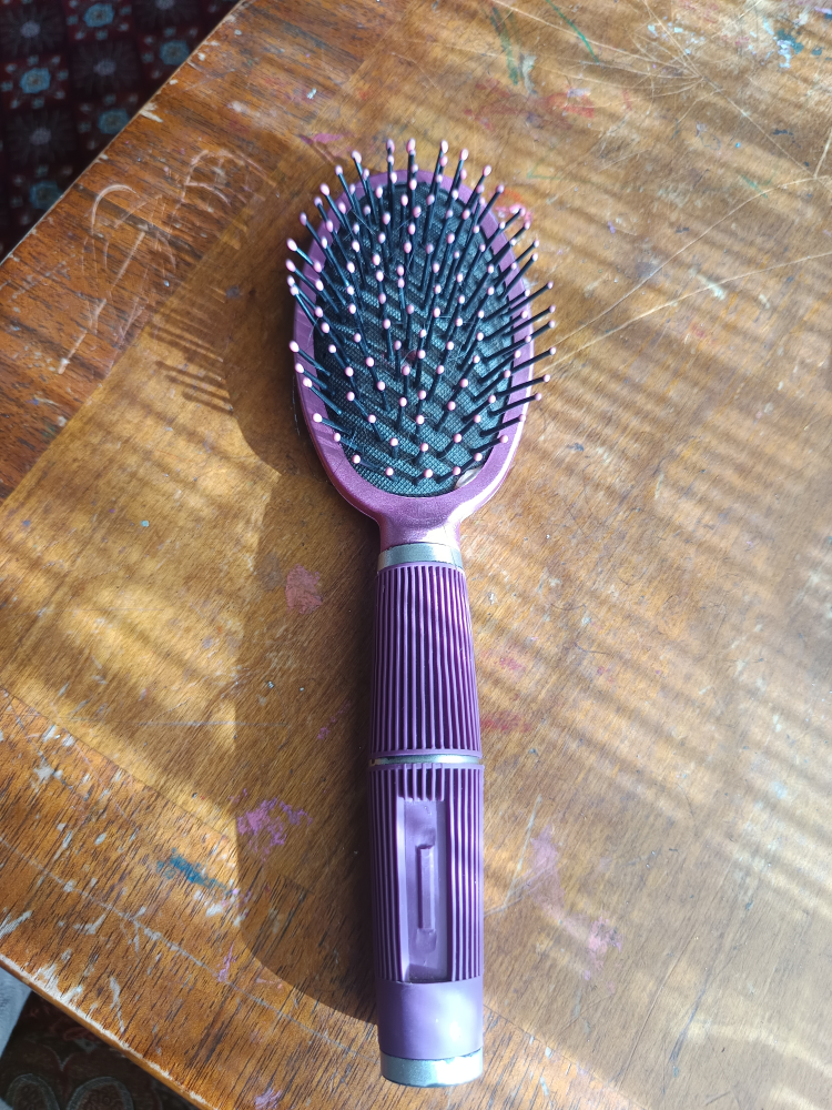 Purple Hair Brush