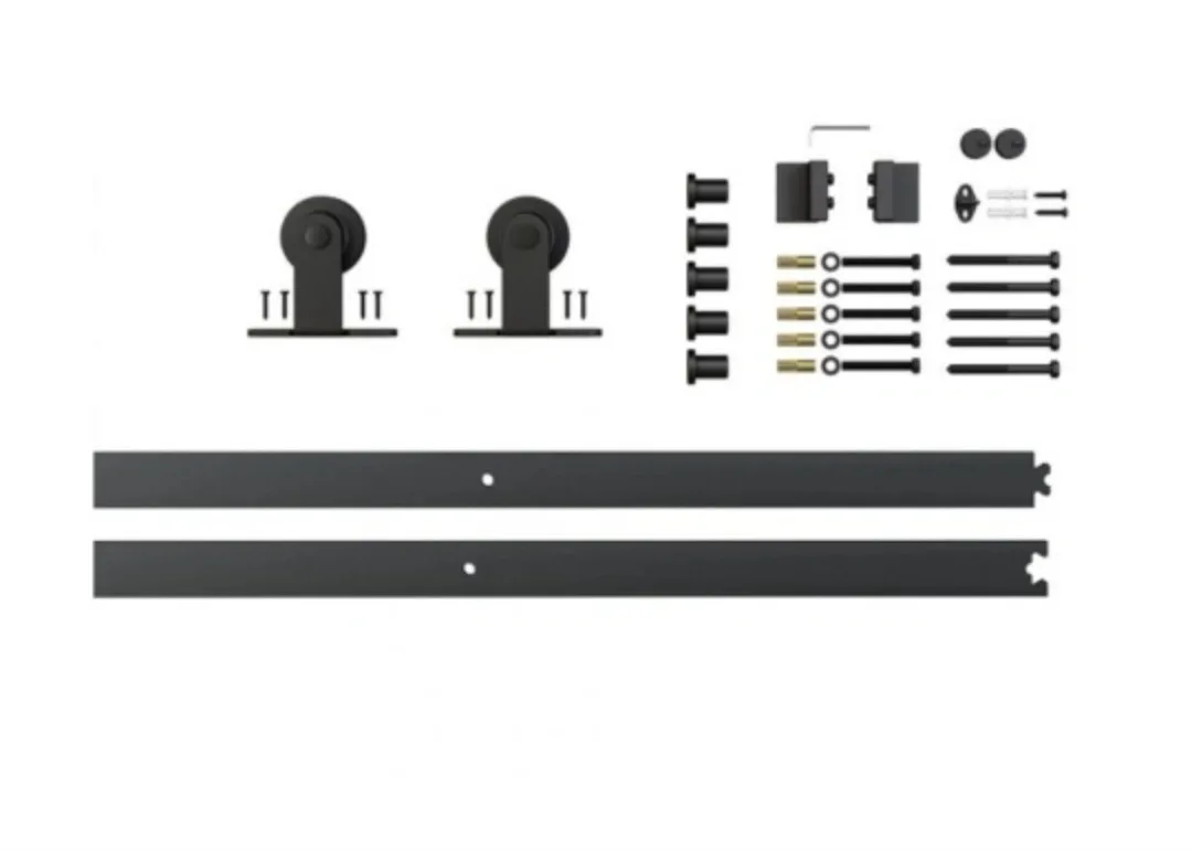 New Barn Door Hardware Sliding Track Set thumbnail