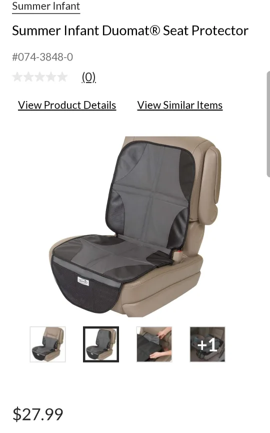 Summer Infant Duomat Seat Protector thumbnail