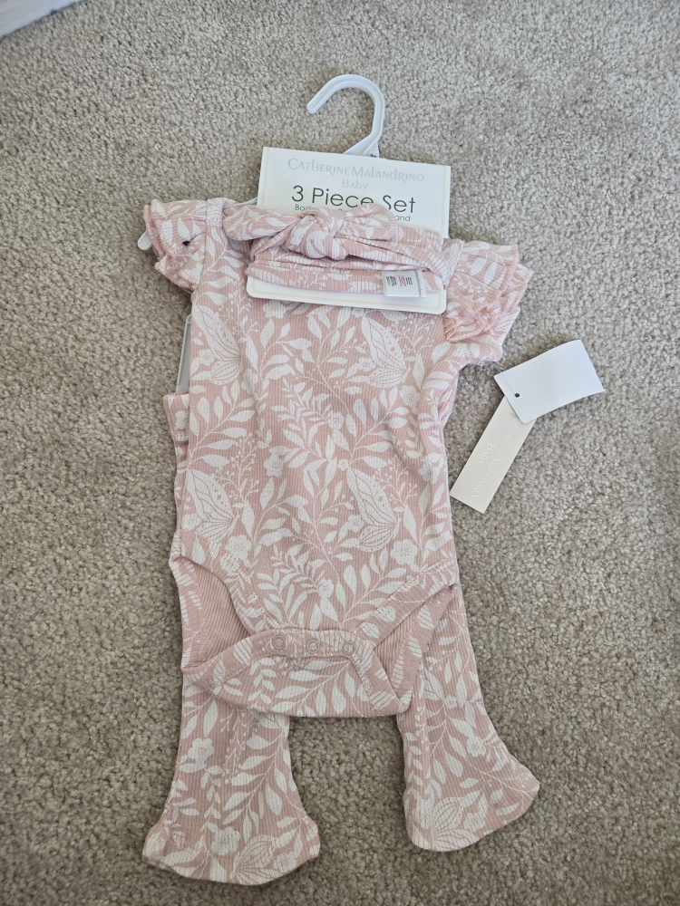 Catherine Malandrino Baby 3-Piece Set - NEW