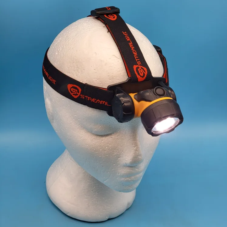 🥳VGC🤩 Streamlight 61052 SEPTOR LED HEADLAMP Yellow/ Black image indicator(6)