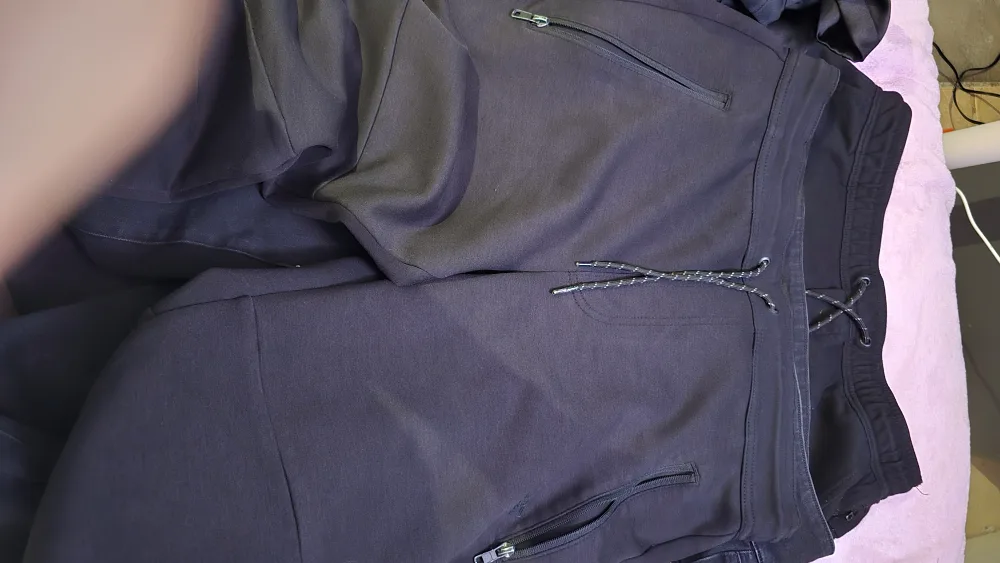Dark Grey Athletic Pants thumbnail