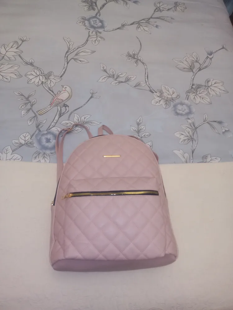 Pink & Gold Backpack thumbnail