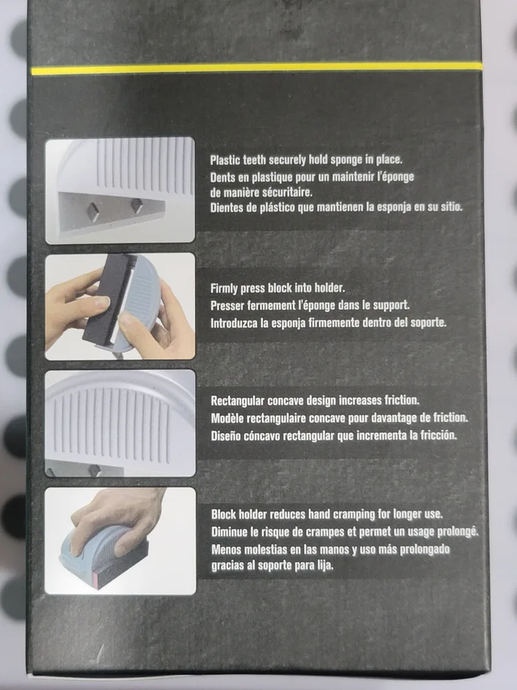 Duramax Pro Hand Sanding Block Kit - NEW image indicator(4)