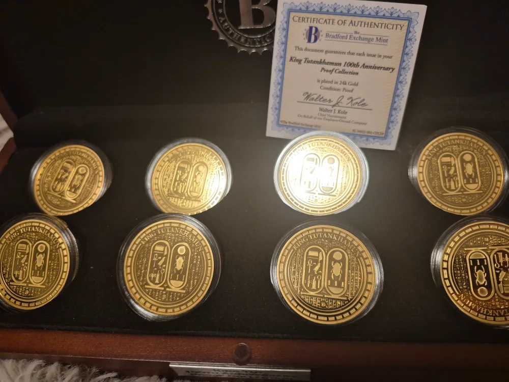 King Tutankhamun 100th Anniversary Proof Collection image indicator(2)