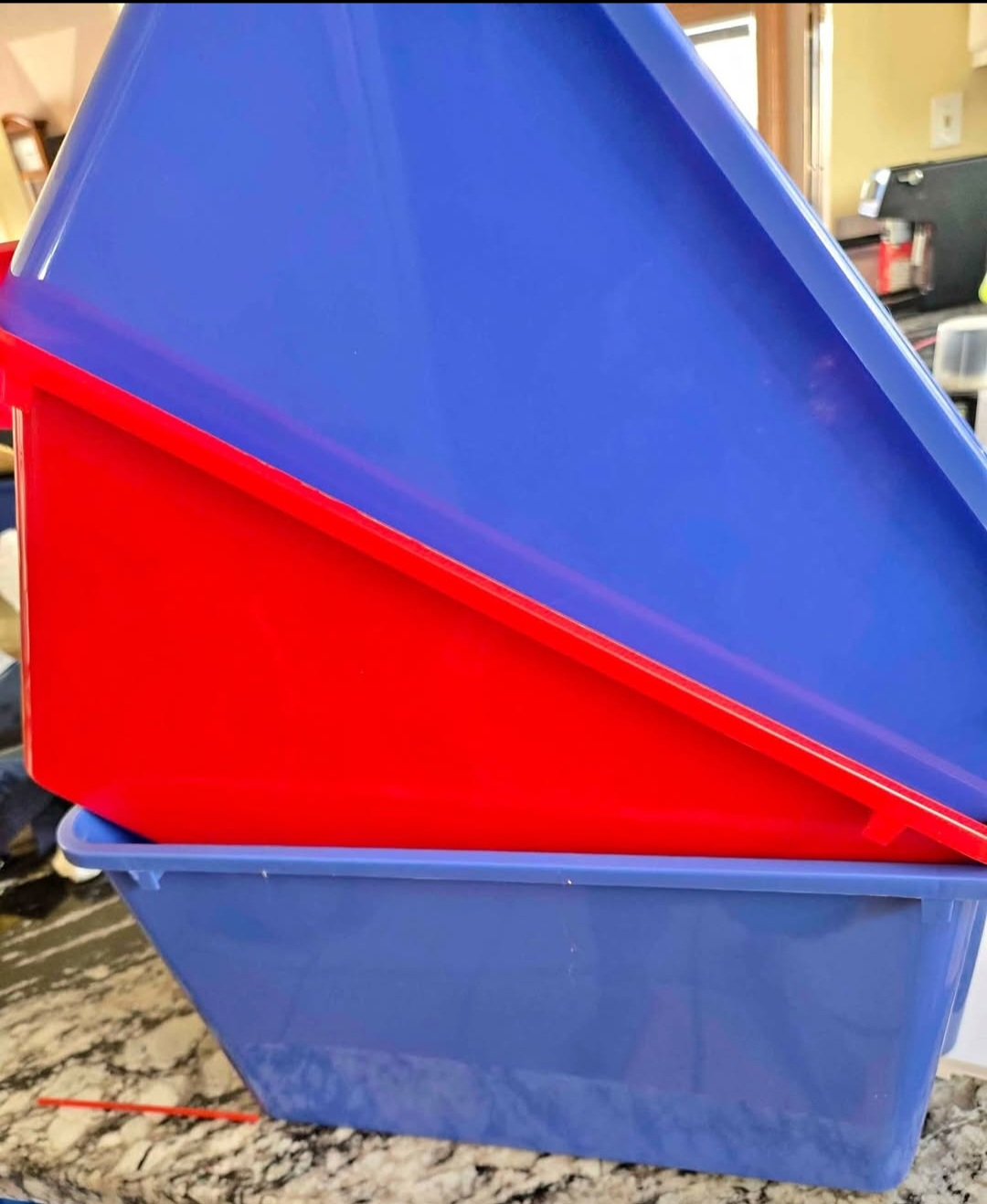 Plastic Storage Containers - Set of 3