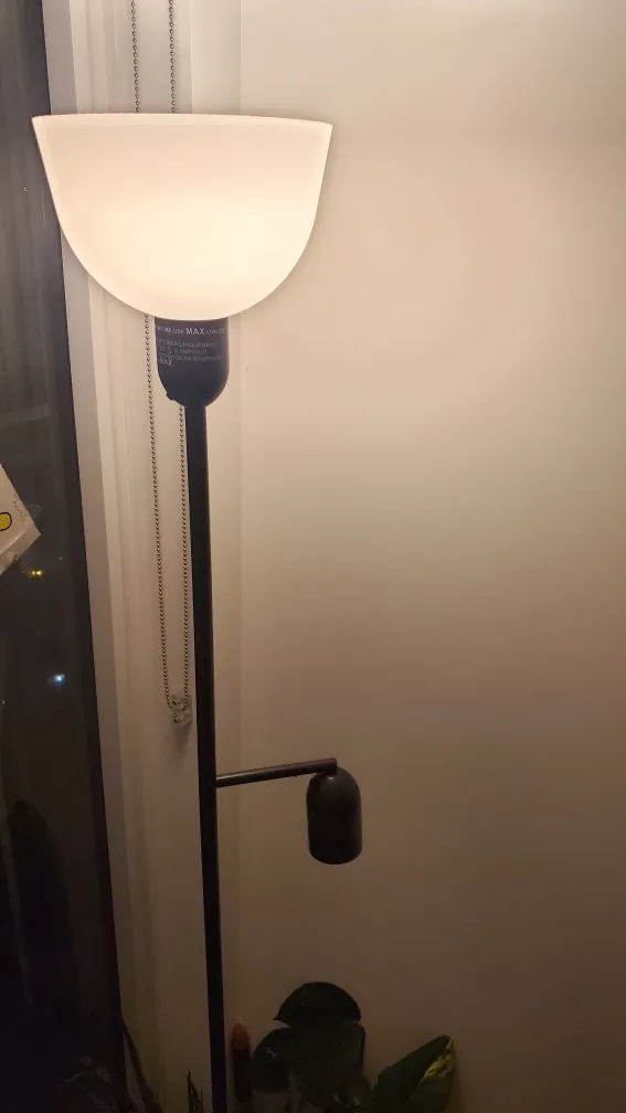 IKEA Floor Lamp with Reading Light thumbnail