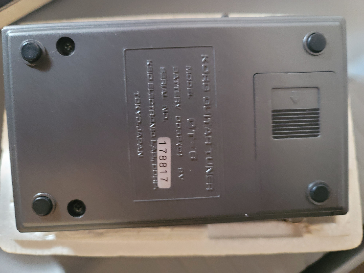 Korg GT-6 Guitar Tuner - photo 4