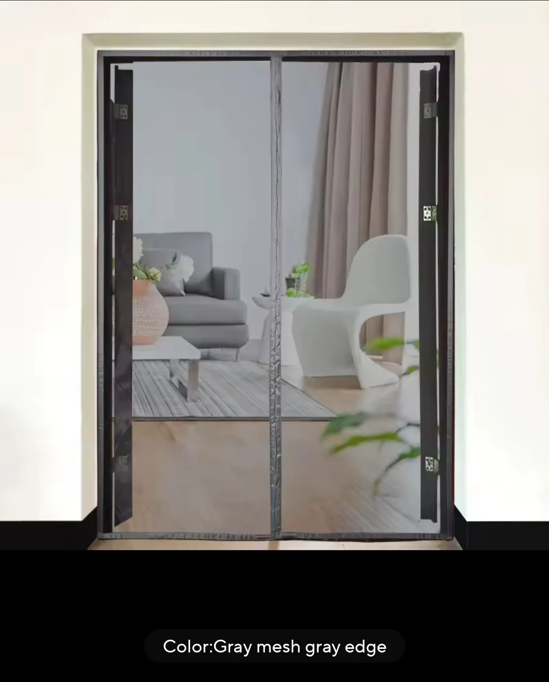 Magnetic Screen Door - Keep Bugs Out! thumbnail