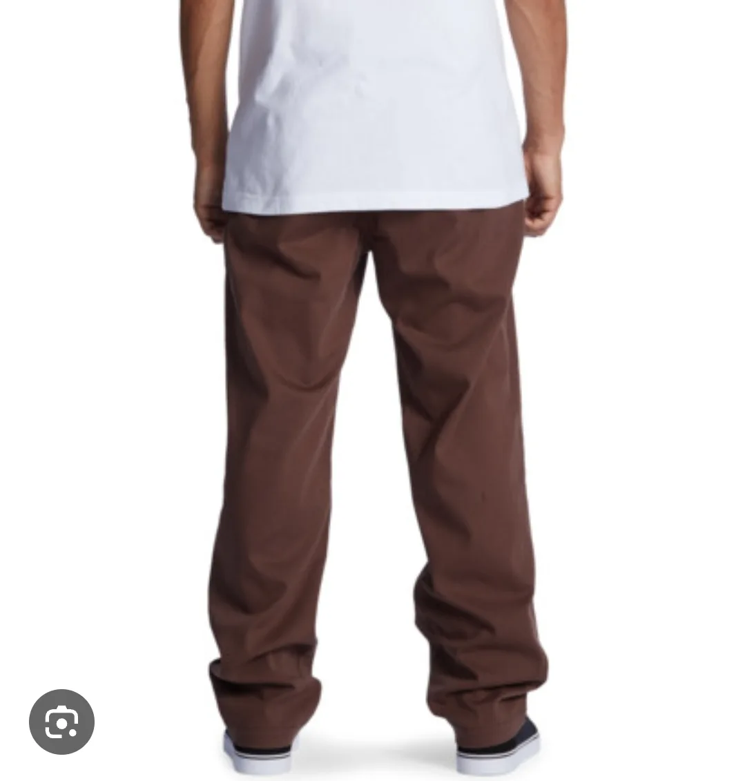 DC Worker Relaxed Chino Pants - Brown, Size 29 image indicator(2)