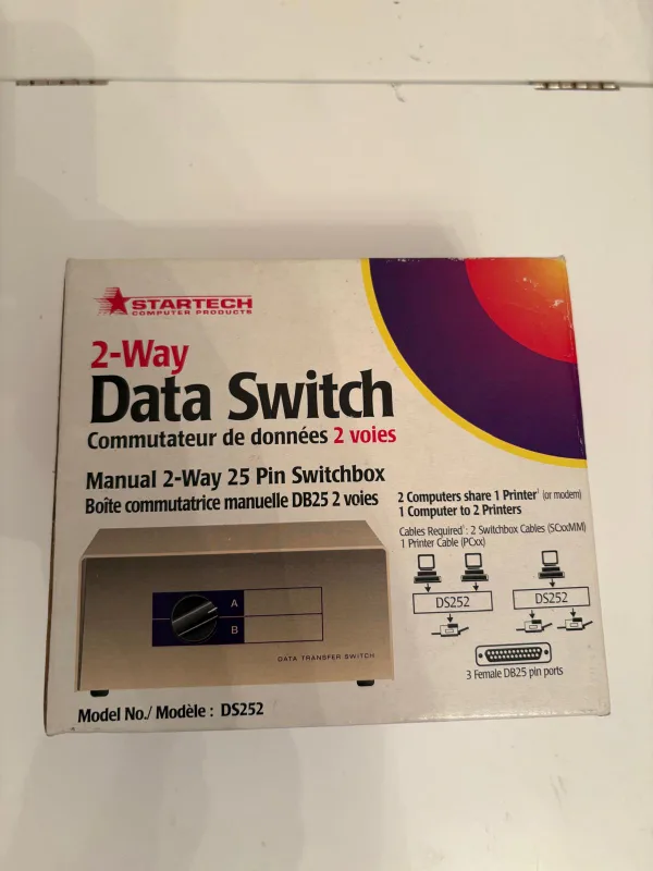 StarTech 2-Way Data Switch DS252 thumbnail