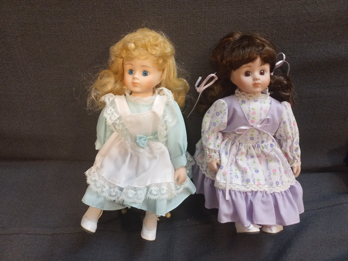 Two Porcelain Dolls