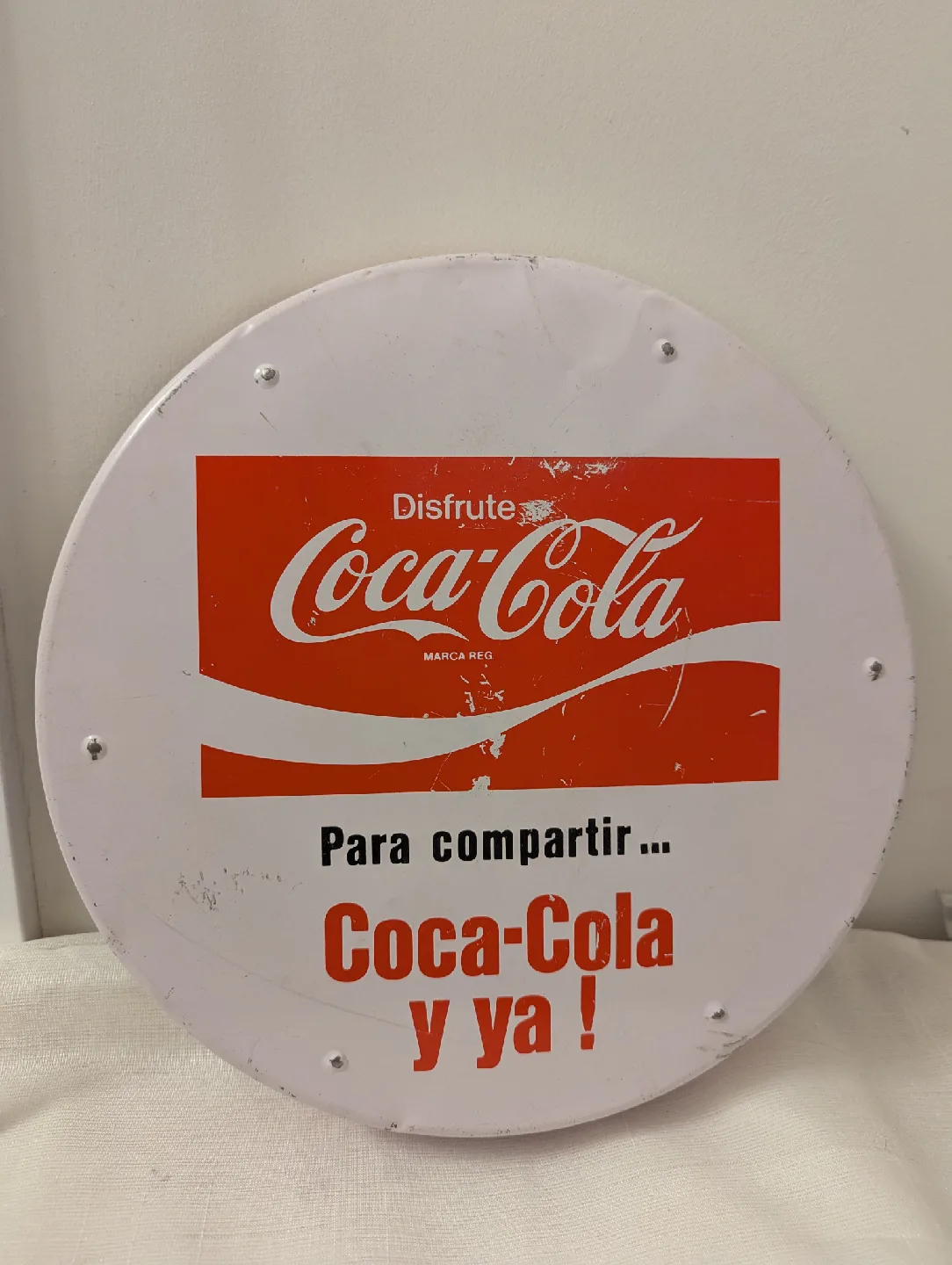 Vintage Mexican 1975 Coca Cola Serving Tray image indicator(3)