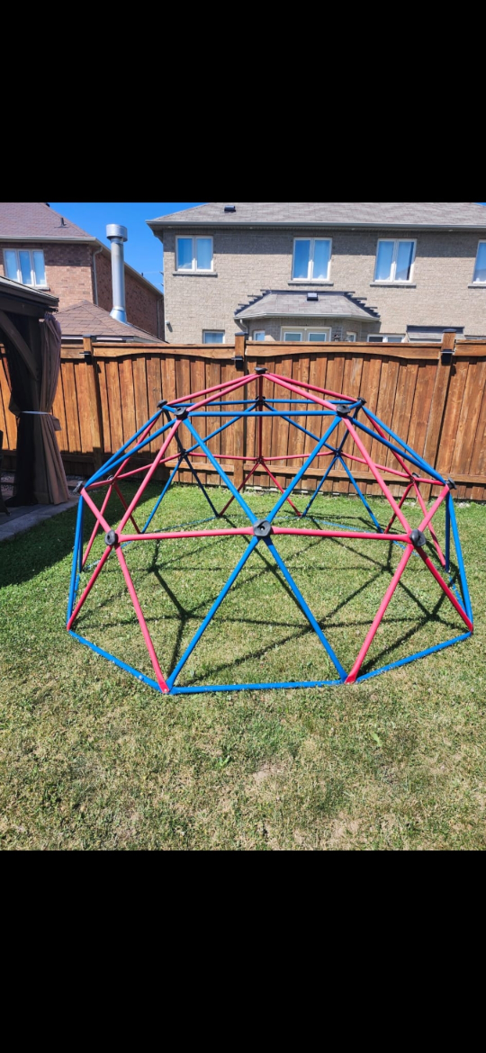 Kids Climbing Dome - Blue & red