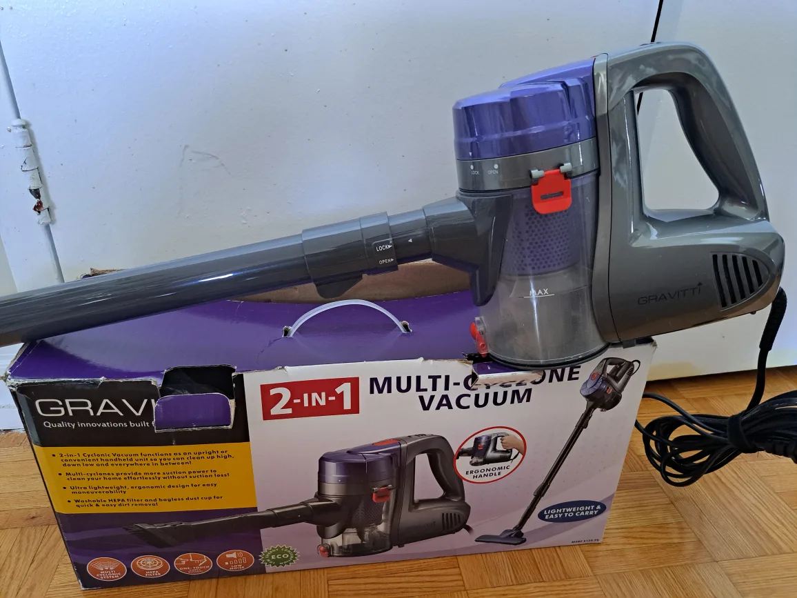 Gravitti 2-in-1 Multi-Cyclone Vacuum image indicator(5)