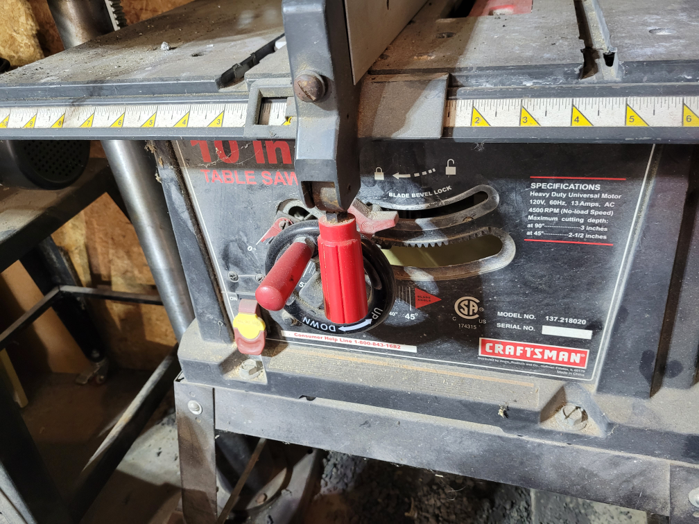 Craftsman 10-in Table Saw