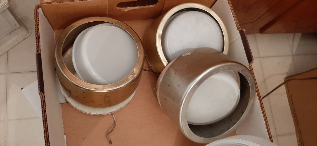 Vintage hallway light fixtures. Starting at $4. each. - photo 2