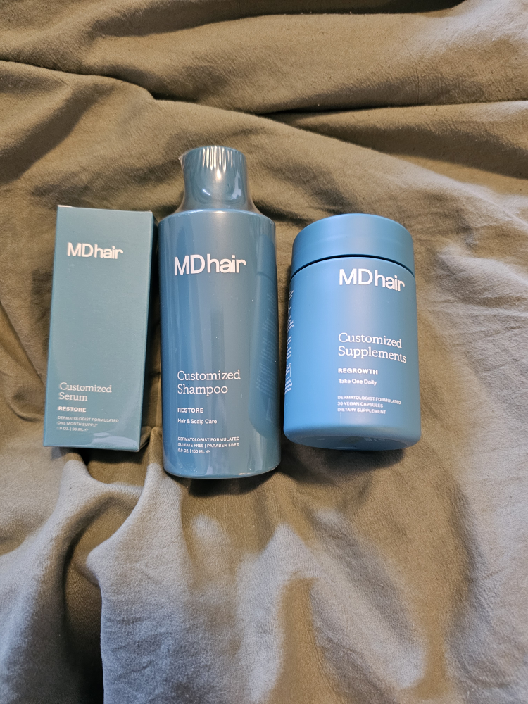 MDhair Customized Hair Care Set - New!