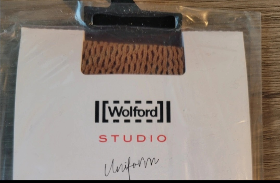 Wolford Studio Uniform Net Socks - Honey, One Size - photo 4
