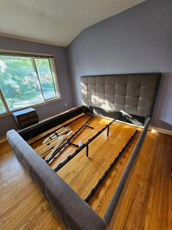 Upholstered Bed Frame -King Frame thumbnail