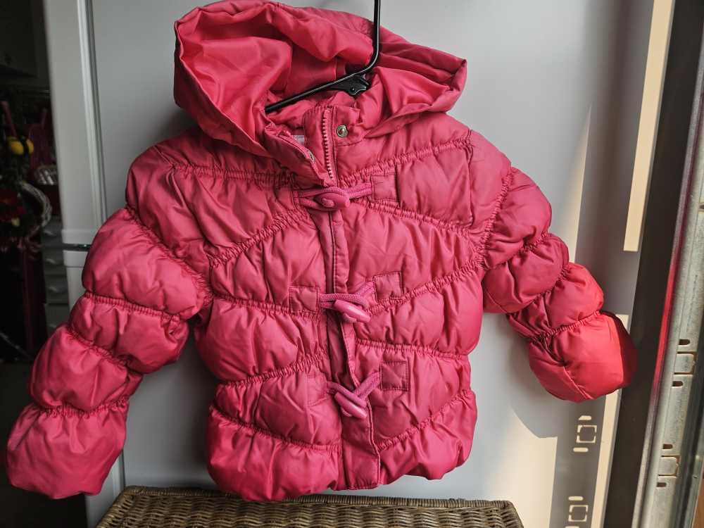 Gymboree XS (4) Pink Puffer Jacket