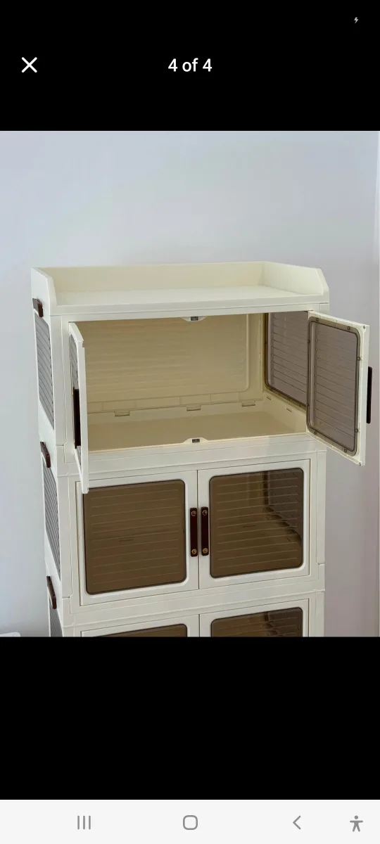 White Plastic Storage Drawers image indicator(3)