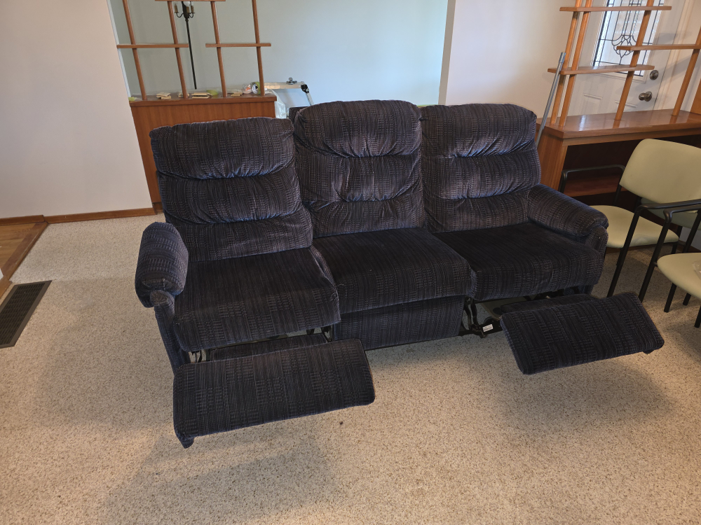 Reclining Three Seater Sofa