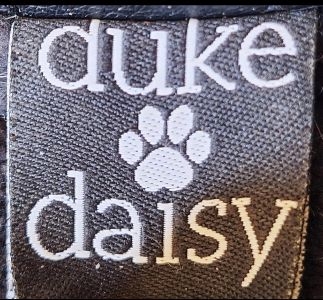 Lot of 3 Dog Rain Coat, Black Puffer Coat & Harness with Leash image indicator(7)