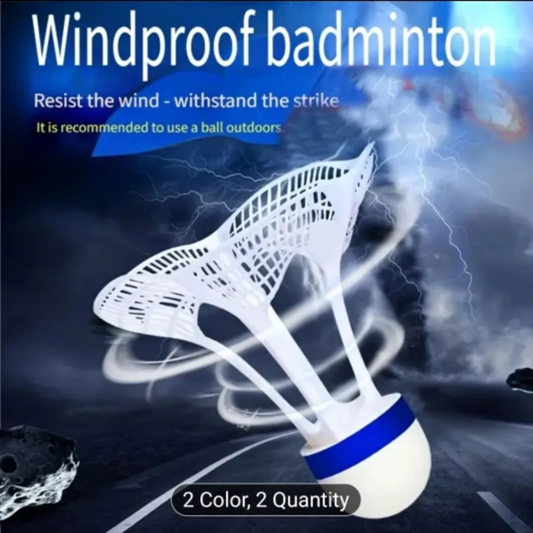 Windproof Badminton Nylon Shuttlecocks image indicator(2)