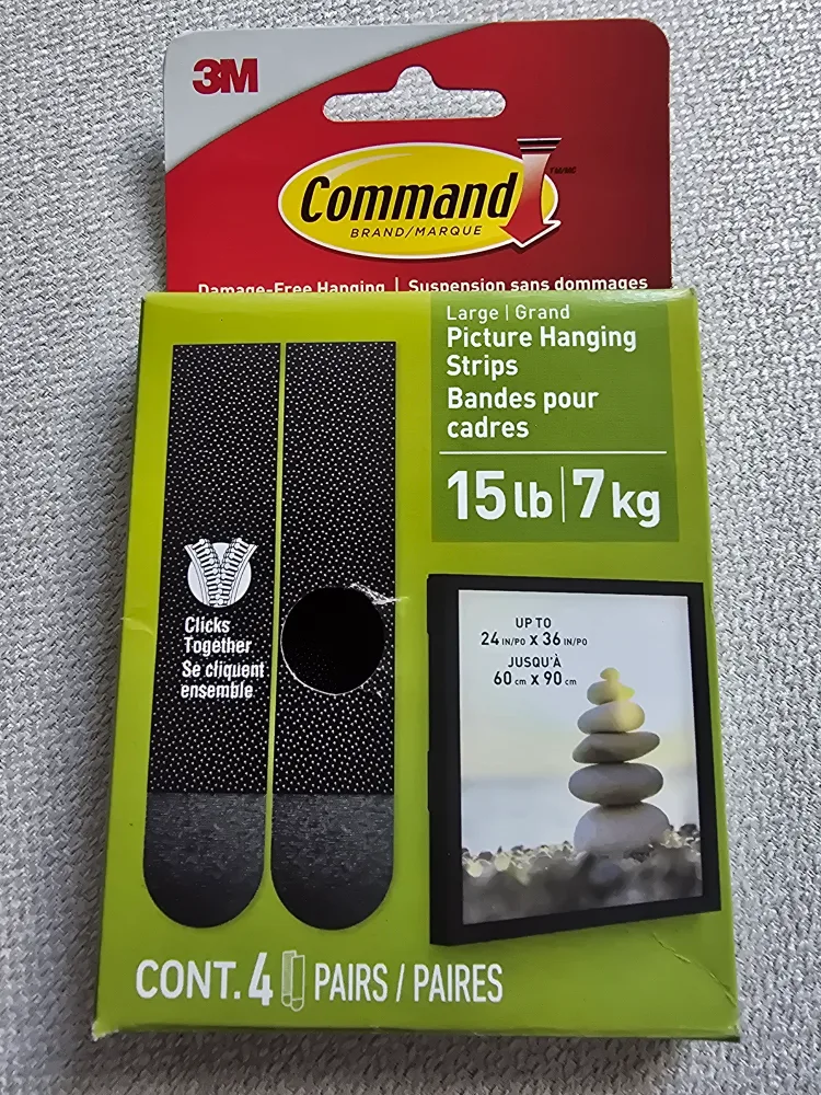 Command Large Picture Hanging Strips - 4 Pairs thumbnail