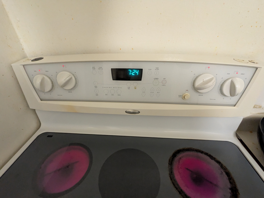 Whirlpool Electric Range - Moving sale