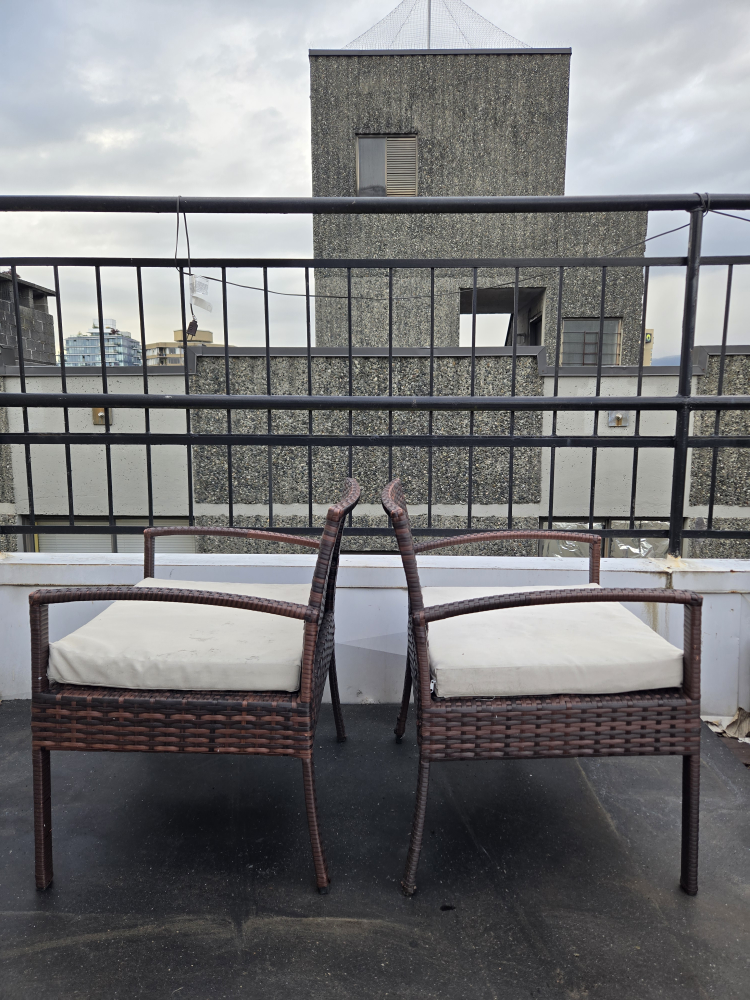 Pair Of Patio Chairs Arm Chairs With Cushions (Price Per Chair) - photo 4