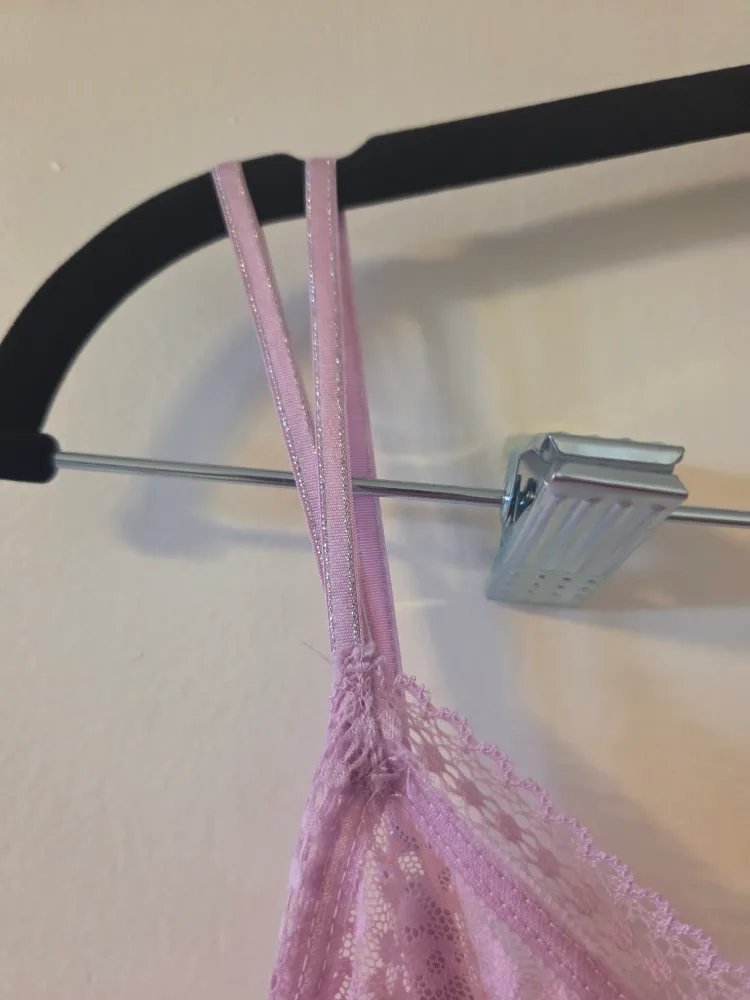 Victoria's Secret Pink Lace Slip Dress image indicator(4)