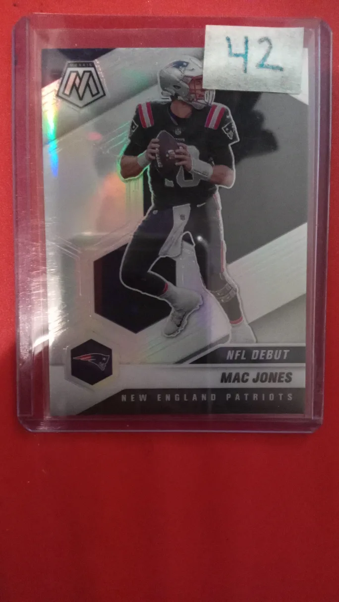 Mac Jones NFL Debut Mosaic Card thumbnail