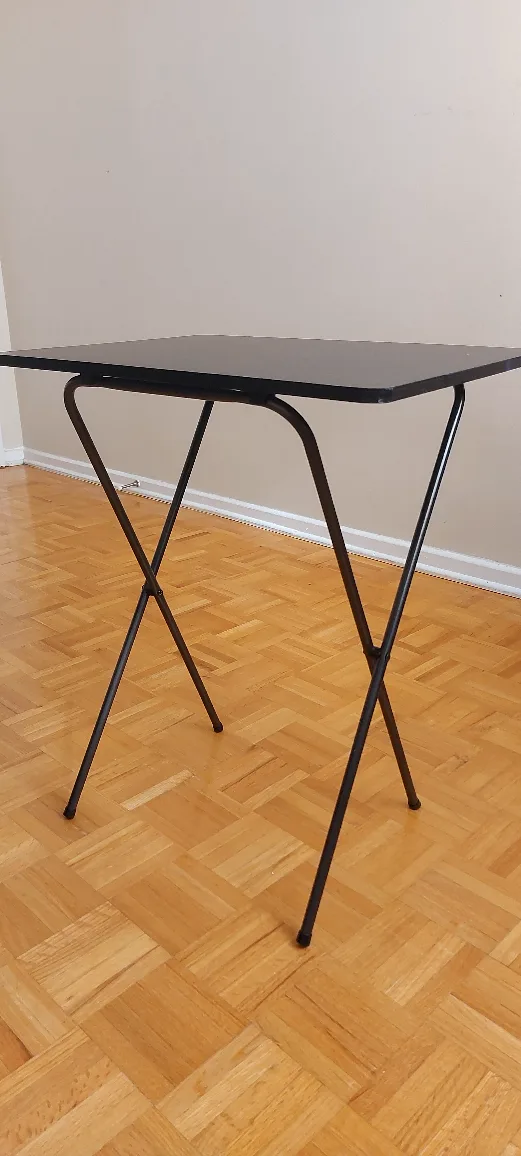 Black Folding TV Tray Table image indicator(2)