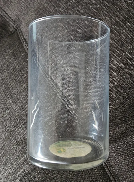 10 x Casa Di Vetro Clear Glass Vases gently used image indicator(2)