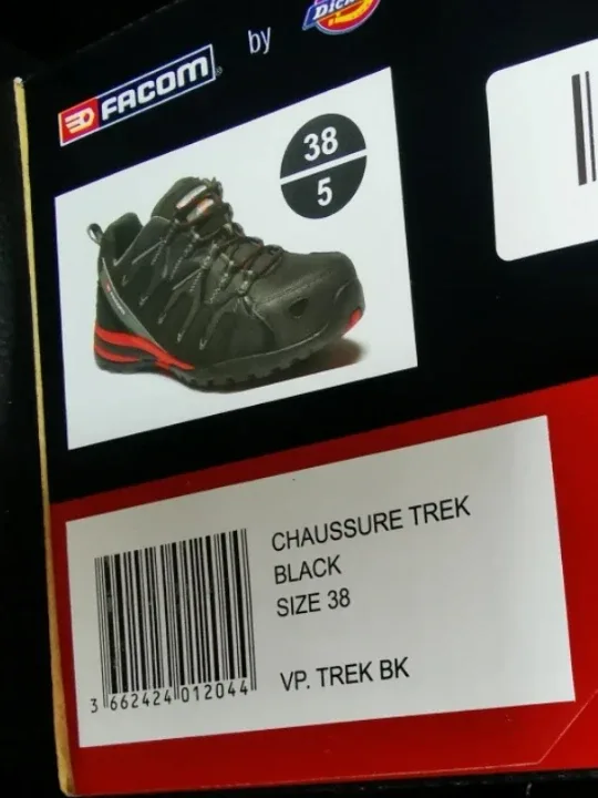 Facom Trek Black safety Shoes thumbnail