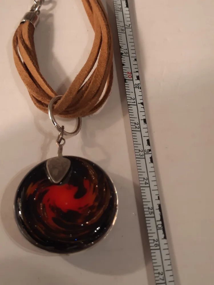 sterling silver  925 murano glass pendant image indicator(6)