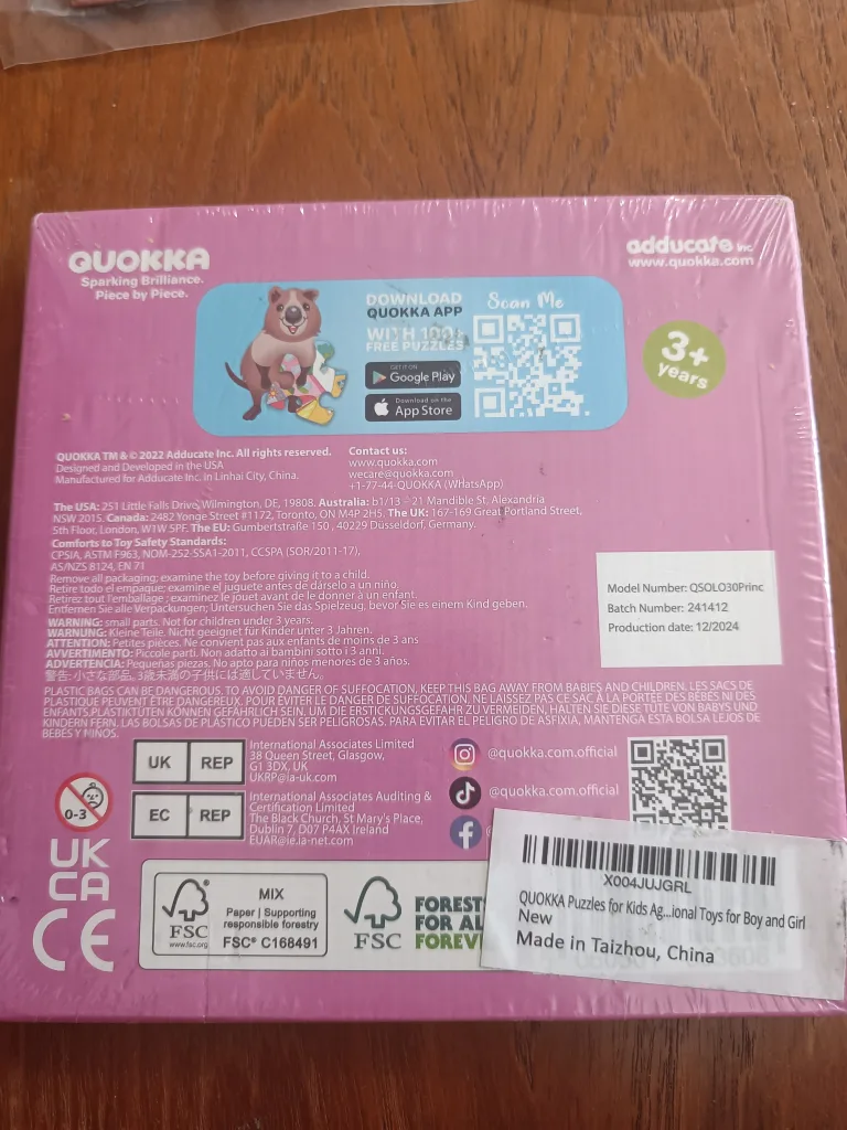 New Quokka Royal Princess Gardens 30-Piece Puzzle image indicator(2)