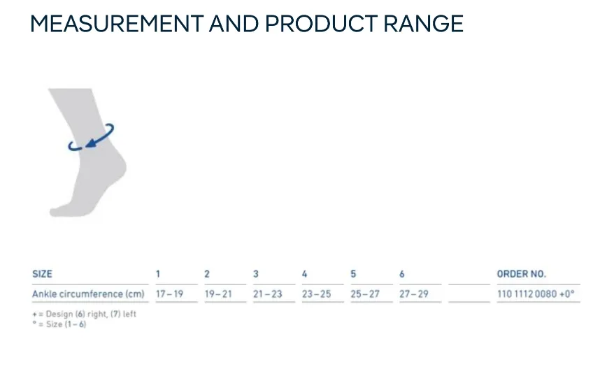 Bauerfeind MalleoTrain Plus Ankle Brace - Size 4 Right Sid image indicator(4)