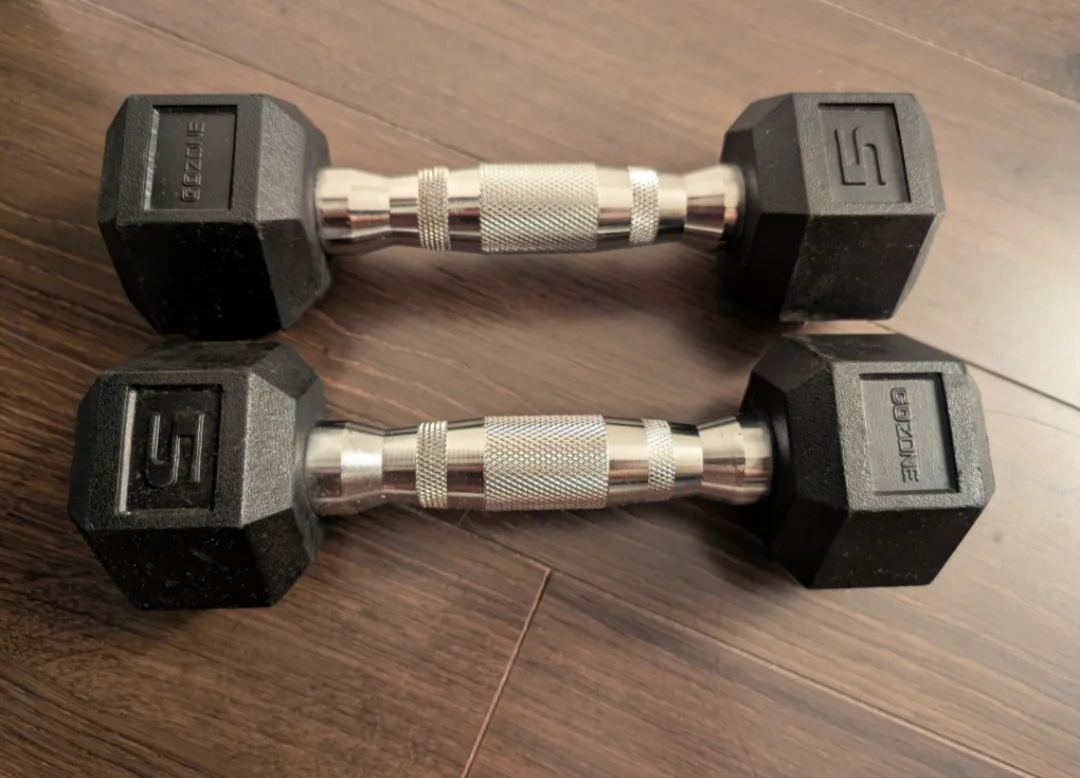 GoZone 5lb Dumbbells - Pair 🧡 thumbnail