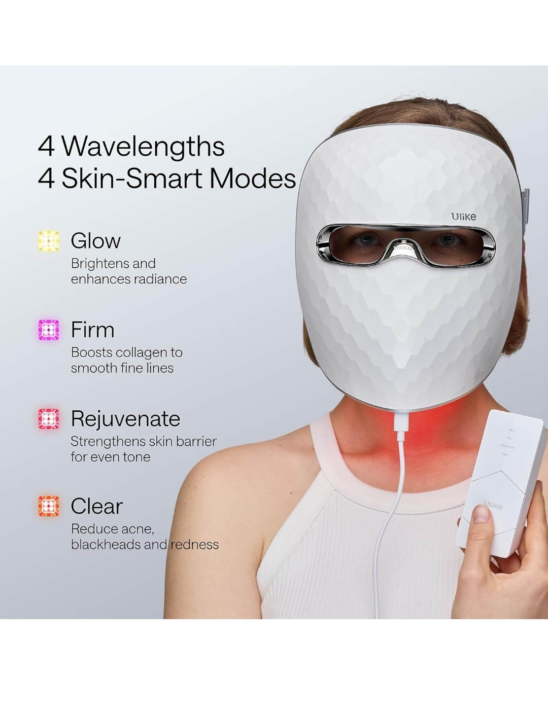 Ulike ReGlow LED Face Mask - photo 5